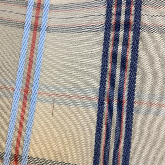 Tommy Bahama Shorts Mens 36 x 6 Yellow Plaid Cotton Silk Chino - Picture 9 of 9